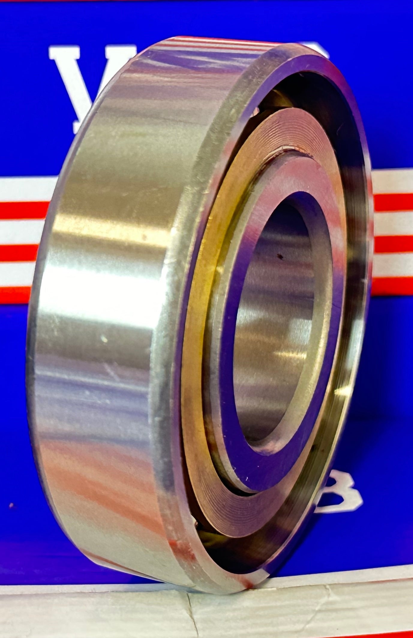 7307ACM Angular Contact bearing Bronze Cage 35x80x21mm