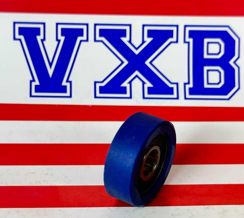 PU8X28X10-2RS PU Covered Bearing 8x28x10mm - Sealed - Miniature