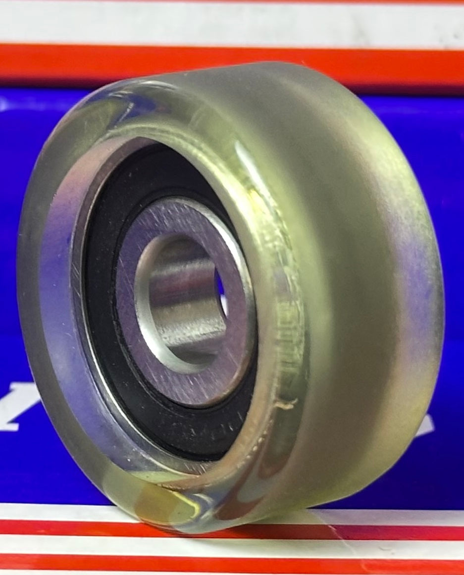 PU10x36x16-2rs PU Covered Bearing 10x36x16mm - Sealed - Miniature