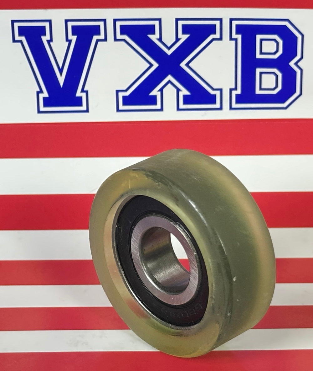 PU17x50x18-2RS PU Covered Bearing 17x50x18mm - Sealed - Miniature