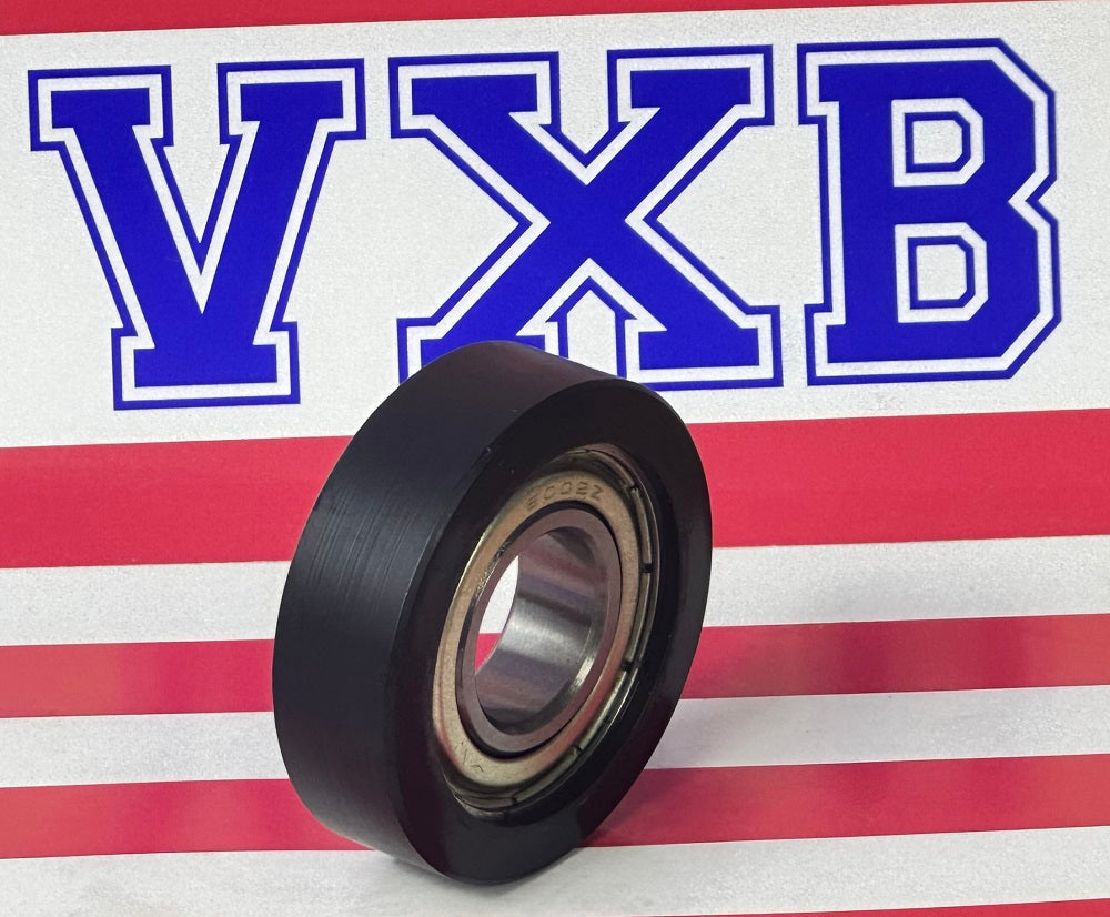 15x40x12mm Nylon Heavy Load pulley wheel roller Bearing - Tire