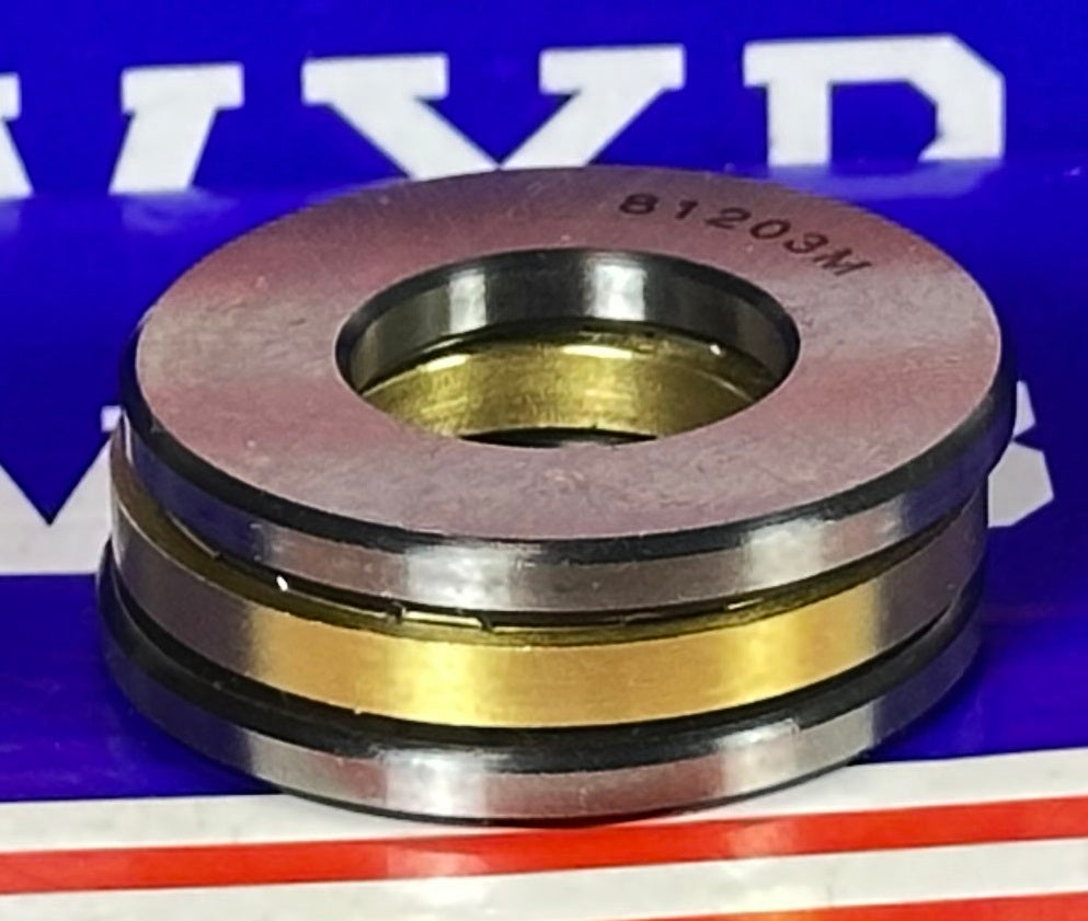 81203M Cylindrical Roller Thrust Bearing 17x35x12mm - Bronze Cage