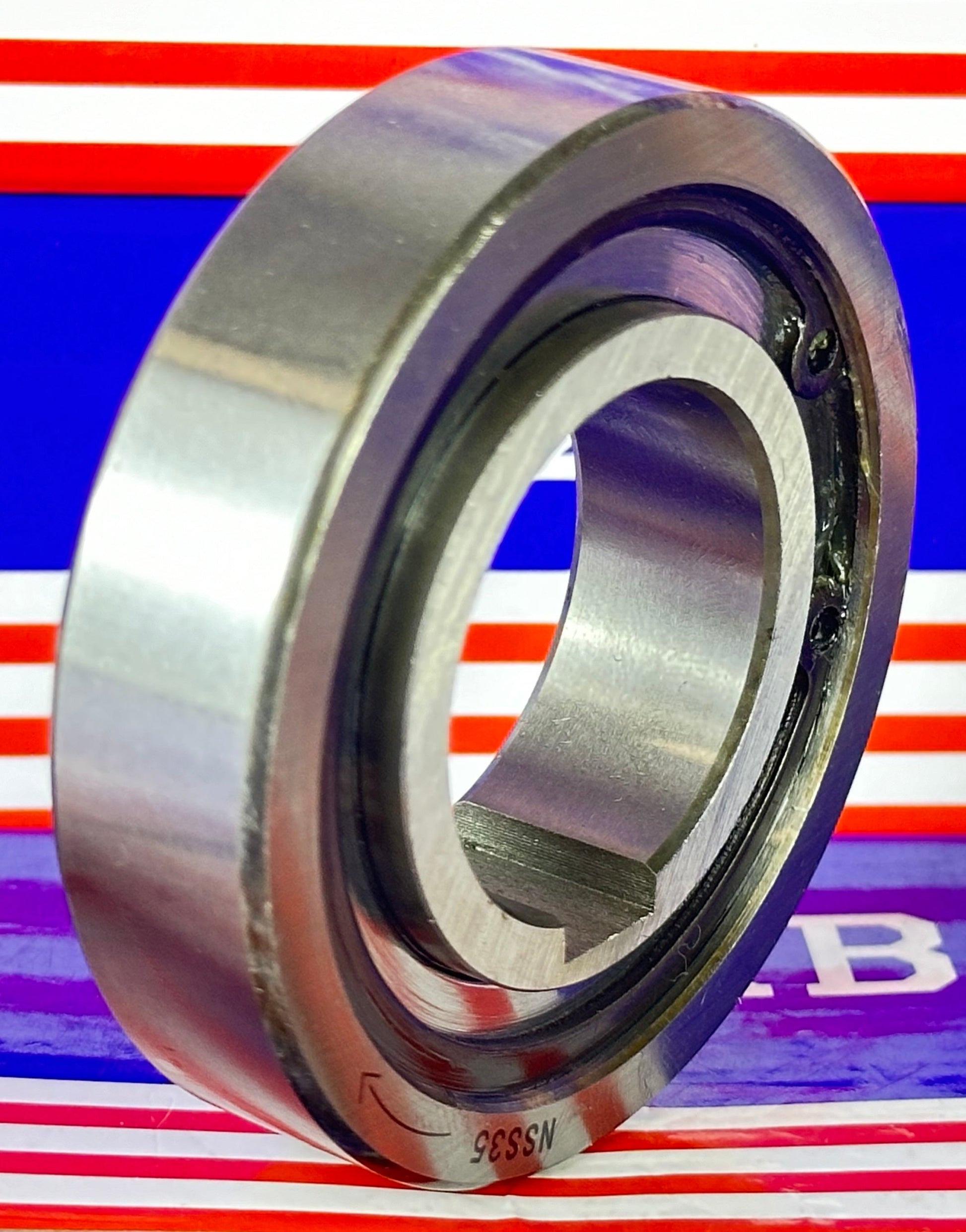 NSS35 One-Way 35x72x17 Bearing Support Required Backstop Clutch