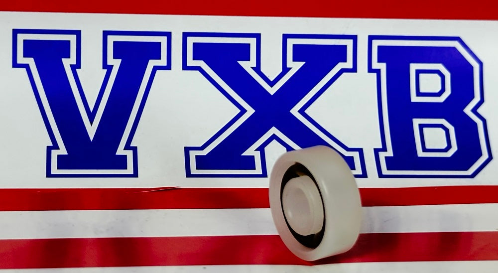 Acetal/POM Plastic Bearing 606 - Glass Balls - 6x17x6mm