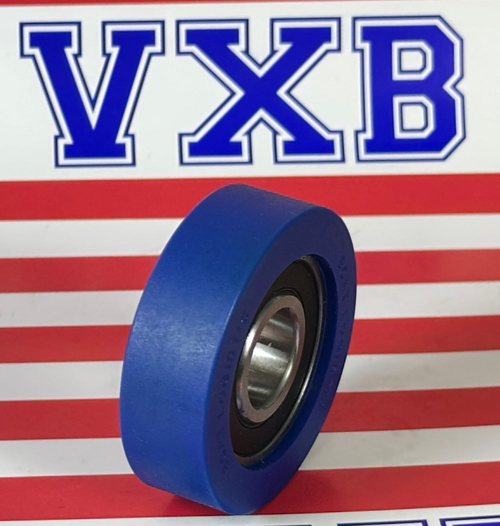 PU15X48X15-2RS PU Covered Bearing 15x48x15mm - Sealed - Miniature