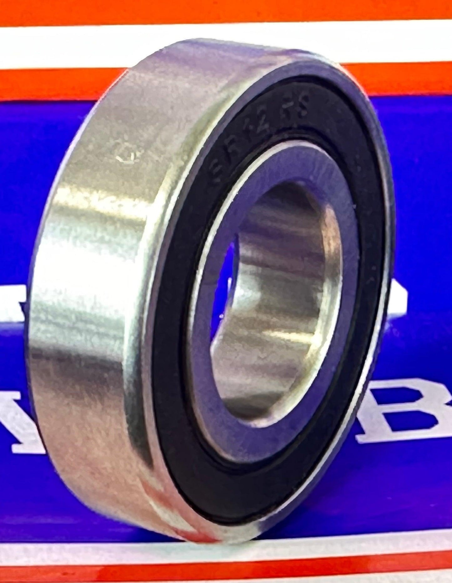 10-Pack SR12-2RS 3/4" x 1-5/8" x 7/16" Stainless Steel Sealed Bearings