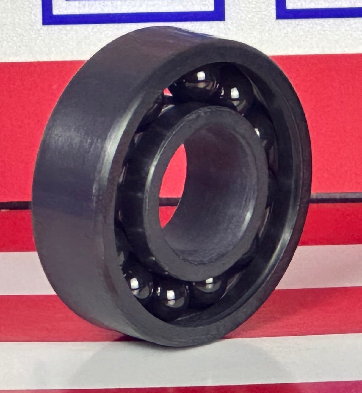 R6 Full Complement Full Ceramic Bearing 3/8" x 7/8" x 9/32" Si3N4 Bearing