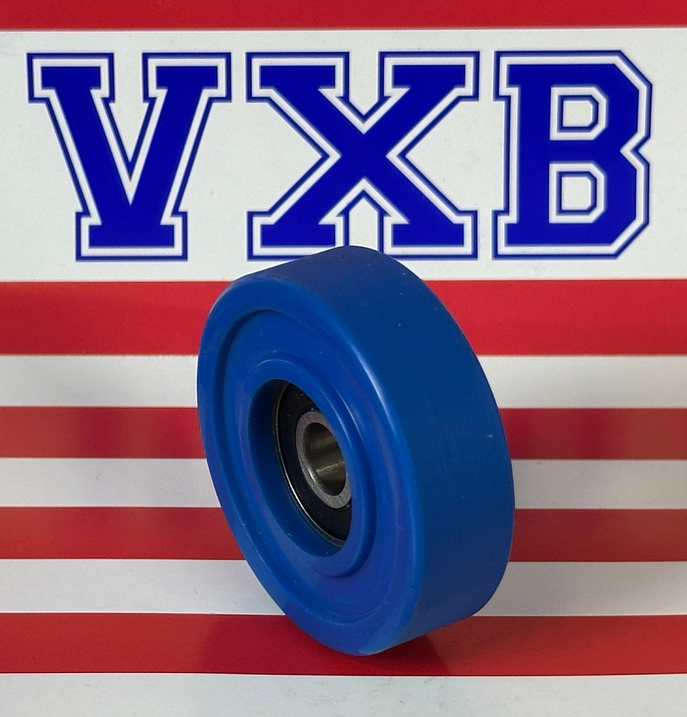 8x45x14mm Polyurethane Rubber roller wheel Bearing Sealed Miniature - tire