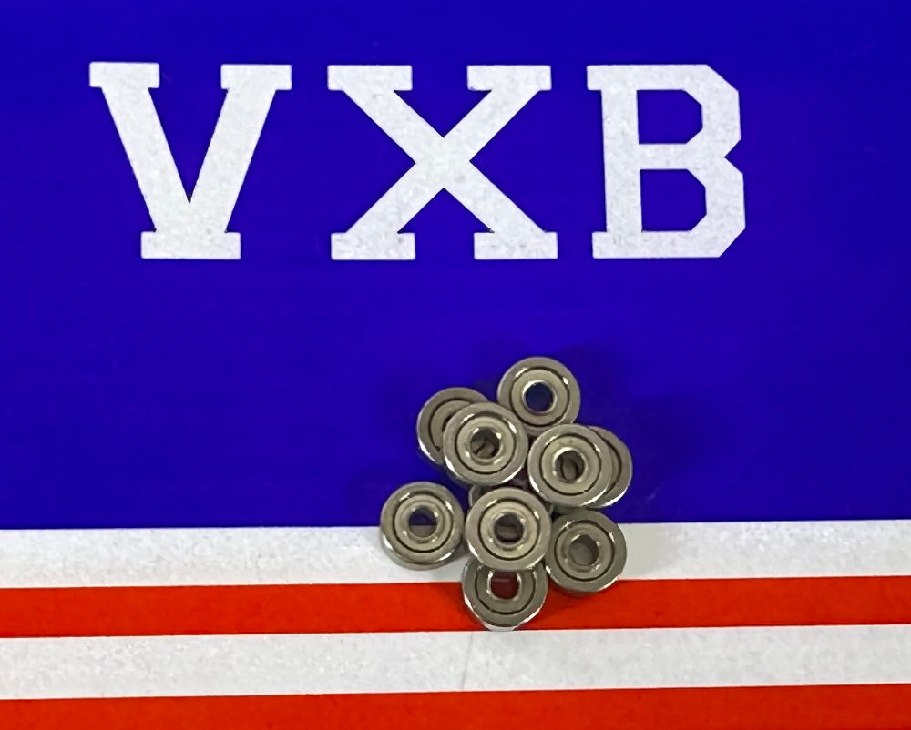 10-Pack 2x6x3 Shielded Miniature Bearing