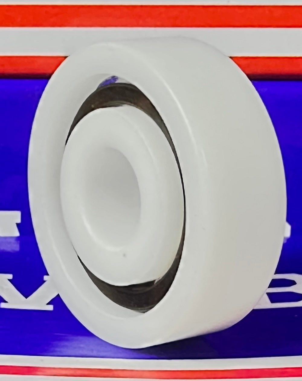 Acetal/POM Plastic Bearing 6301 - Glass Balls - 12x37x12mm