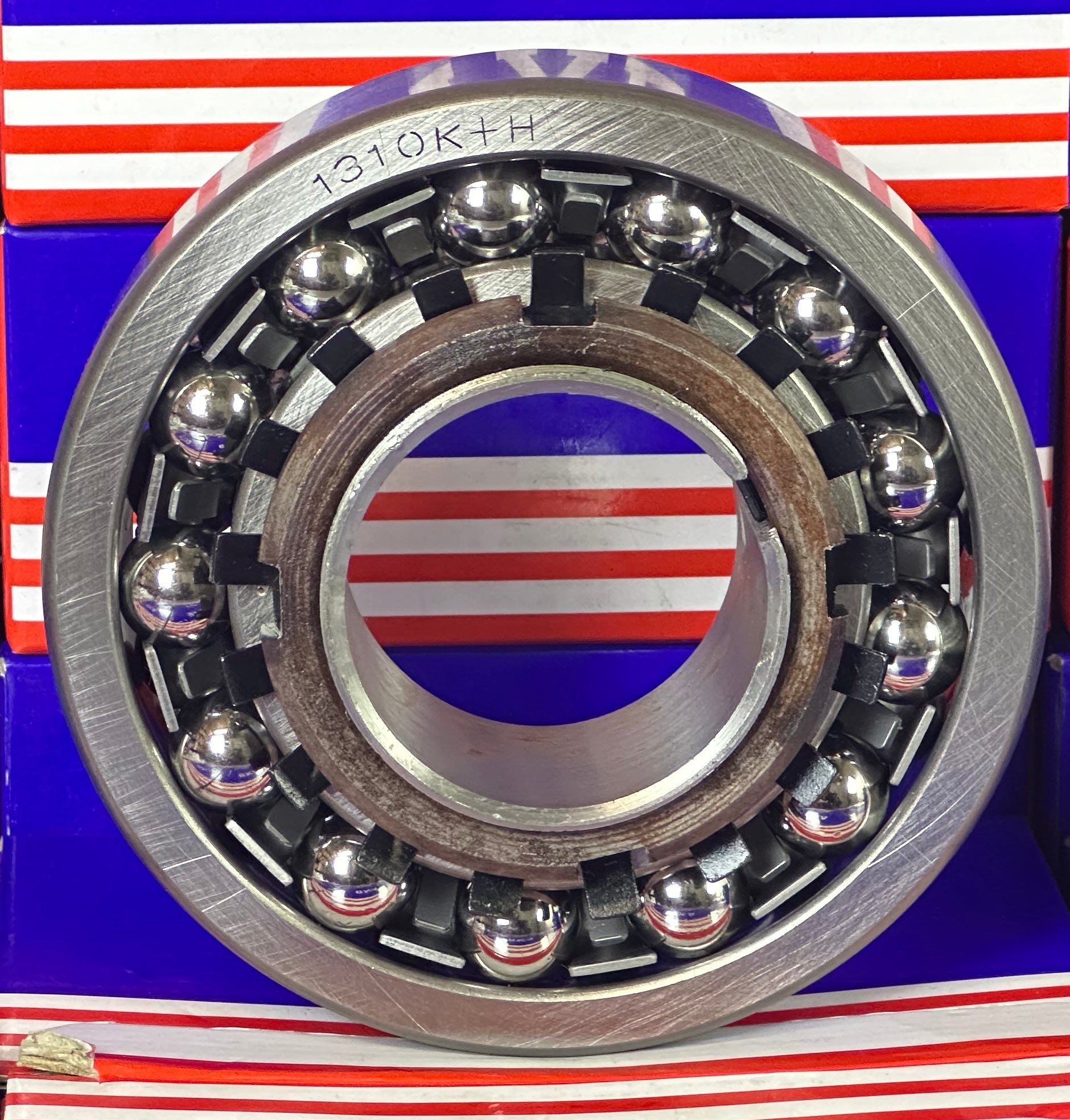 1310K+H Tapered Self Aligning Ball Bearing - Adapter Sleeve 45x110x27mm