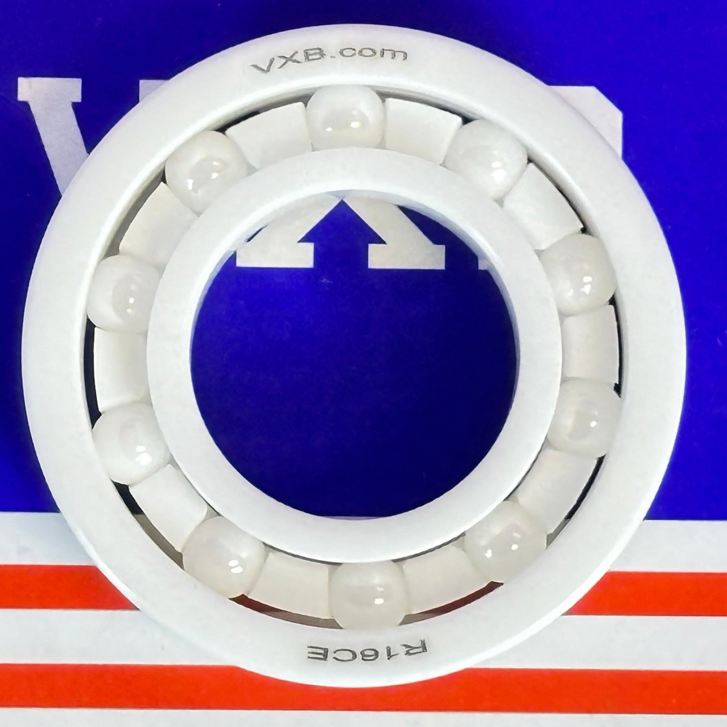 R16 Full Ceramic Bearing - 1" ID x 2" OD x 1/2" Width