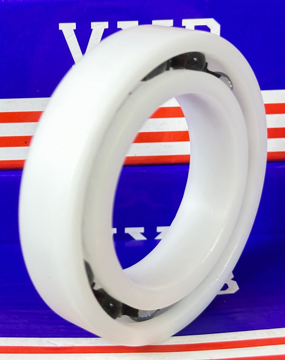 Acetal/POM Plastic Bearing 6010 - Glass Balls - 50x80x16mm