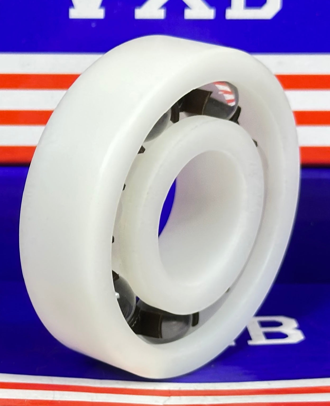 Acetal/POM Plastic Bearing 6305 - Glass Balls - 25x62x17mm
