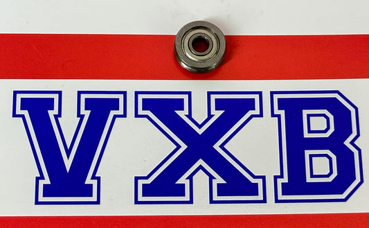 4mm Bore Bearing - 13mm Shielded Pulley U-Groove Track Roller Bearing 4x13x4mm