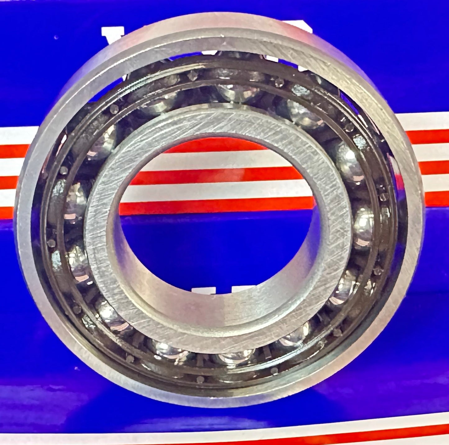2-Pack Angular Contact Bearings 7208B 40x80x18mm