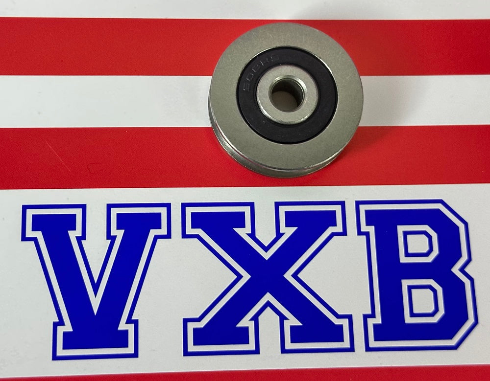 6mm Bore Bearing - 30mm 440C Stainless Steel Pulley U-Groove Track Roller Bearing 6x30x8mm