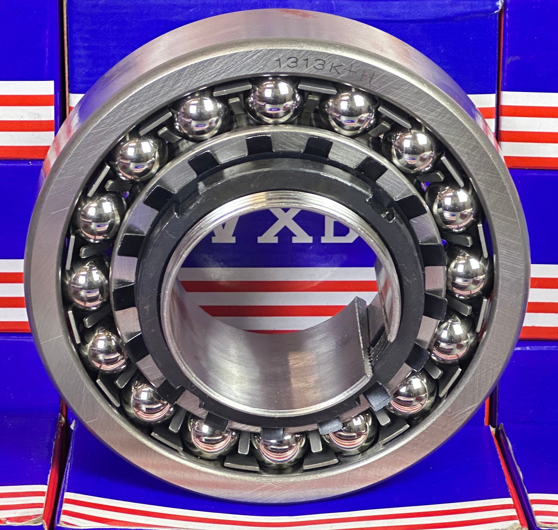 1313K+H Tapered Self Aligning Ball Bearing - Adapter Sleeve 60x140x33mm