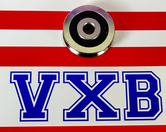 6mm Bore V-Groove Track Roller Pulley Bearing 6x30x8mm