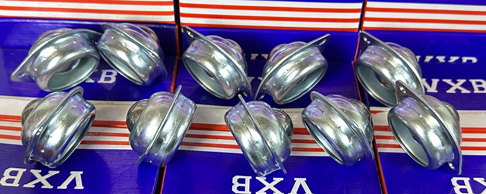 10-Pack Flange 2 Holes Ball Transfer Unit 1" Mounted Surface Bearings
