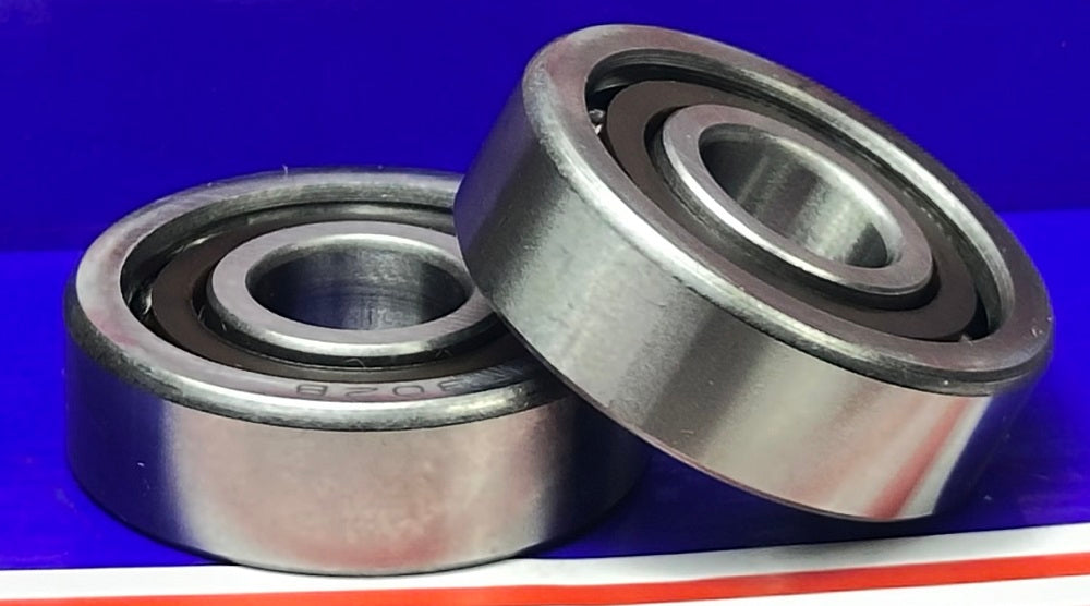 2-Pack Angular Contact Bearings 7302B 15x42x13mm