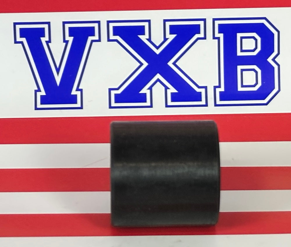 PU5x30x30ZZ Shielded Bearing - Black Polyurethane Tire 5x30x30mm