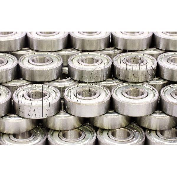 50-Pack R166ZZ Bearings 3/16x3/8x1/8 inch Miniature Bearings