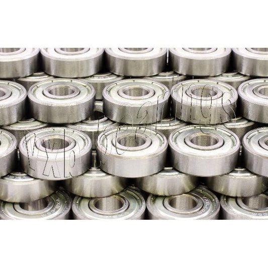 50-Pack R3ZZ Bearings 3/16" x 1/2" x 0.196" - Shielded - Miniature