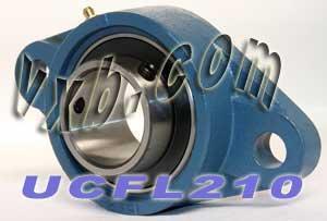 50mm Bearing UCFL210 + 2-Bolt Flanged Cast Housing Mounted Bearing