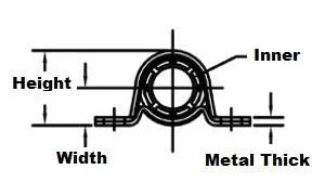5/16 Miniature Stamped Steel Pillow Block Mounted Bearing
