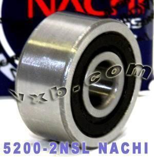 5200-2NSL Nachi Angular Contact Bearing - Double Row - 10x30x14.3 Bearing