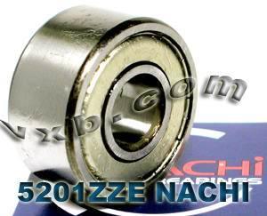 5201ZZE Nachi Angular Contact Bearing - Double Row - 12x32x15.9 Bearing