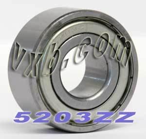 5203ZZ 17x40x17.5 Angular Contact Ball Bearing