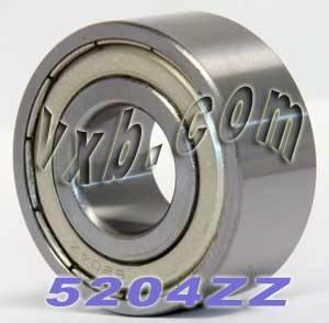 5204ZZ 20x47x20.6 Angular Contact Bearing