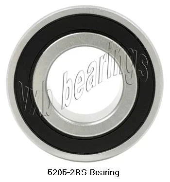 5205-2RS Ball Bearing - Angular Contact