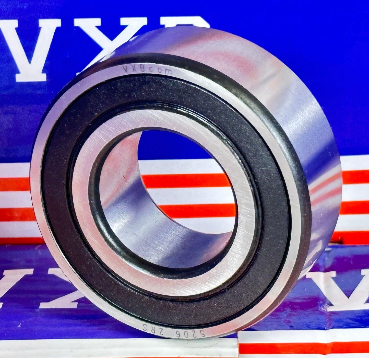 5206 2RS1 Sealed 30x62x23.8 Angular Contact Double Row Bearing