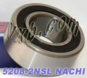 5208-2NSL Nachi Angular Contact Bearing - Double Row - 40x80x30.2 Bearing