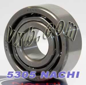 5305 Nachi Angular Contact Bearing - Double Row - 25x62x25.4 Japan Made