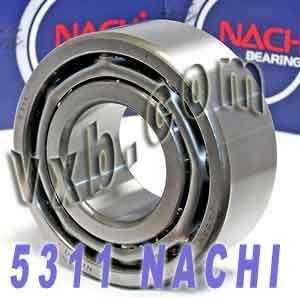 5311 Nachi Angular Contact Bearing - Double Row - 55x120x49.2 Japan Made