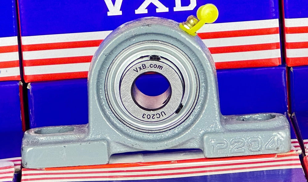 17mm Bearing UCP203 + Pillow Block Cast Housing Mounted Bearing