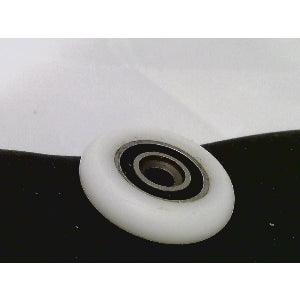 5mm Bore Bearing - 27mm White Plastic Tire 5x27x6mm