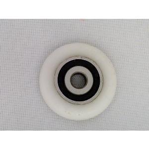 5mm Bore Bearing - 27mm White Plastic Tire 5x27x6mm