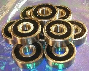 10-Pack Premium 6001-2RS Sealed Ball Bearings