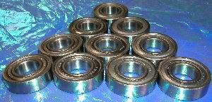 10-Pack 6002ZZ 15x32x9 Shielded 15mm Bore Bearing