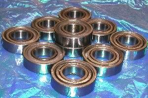 10-Pack 6002ZZ 15x32x9 Shielded 15mm Bore Bearing