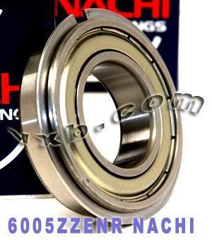 6005ZZENR Nachi Bearing Shielded C3 Snap Ring Japan 25x47x12 Bearing