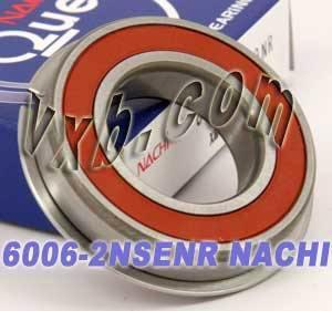 6006-2NSENR Nachi Bearing Sealed C3 Snap Ring 30x55x13 Bearing