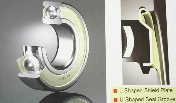 6011ZZENR Nachi Bearing 55x90x18 Shielded C3 Snap Ring Japan Made