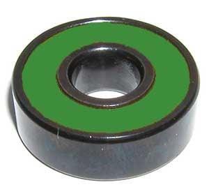 608-2RS Sealed Black Bearing Bronze Cage green Seals