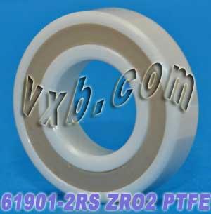 61901-2RS Full Ceramic Sealed Bearing 12x24x6mm ZrO2